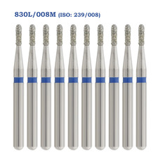 Dental Diamond Burs Pear Shape 330 FG 830L/008M Standard Grit High Speed Bur
