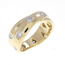 Autentico [Vintage] TIFFANY & Co. Dots Twist Ring #230-000-375-3759