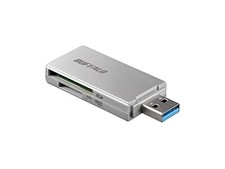 Buffalo BUFFALO USB3.0 microSD/SD card reader silver BSCR27U3SVfrom JP