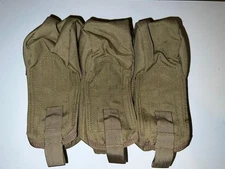 RARE NOS Eagle Industries 3x3 M4/AK Pouches Molle Tan