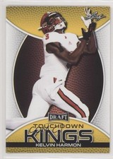 2019 Leaf Draft Touchdown Kings Gold Kelvin Harmon #82 1k9