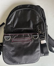 Thirty One Black Diamond Pattern Backpack Bag Travel Everyday Casual BRAND NEW