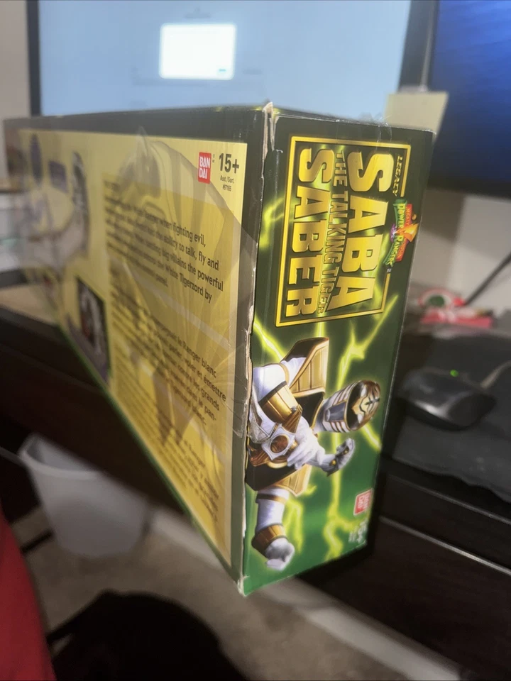 Mighty Morphin Power Rangers MMPR Legacy SABA talking Tiger SABER 2015 IN BOX - Image 4 of 4