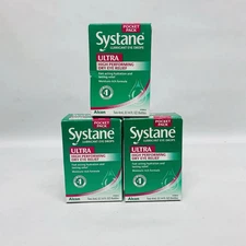 Systane Ultra Eye Drops - 0.14 Oz (2Pack) Bundle Of 3 6 Pack Total Exp 10/2026
