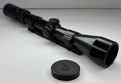 Vintage L.M. Dickson 3-9x42 Rifle Scope No. 155566 JAPAN Gloss Black Power Zoom