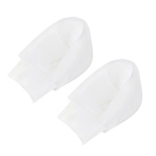 Concealed Footbed Enhancers Invisible 1.2 Inch 3 cm  Pack of 2 , White