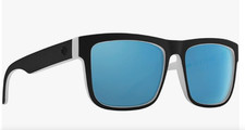 NEW Spy Discord Sunglasses-Whitewall-Happy Gray Green Light Blue Polarized