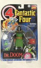 Hasbro Marvel Legends - Retro Card Doctor Dr Doom Fantastic Four 6 Inch Figure