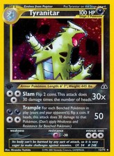 Tyranitar - 12/75 - Pokemon Neo Discovery 1st Edition Holo Rare Card WOTC HP