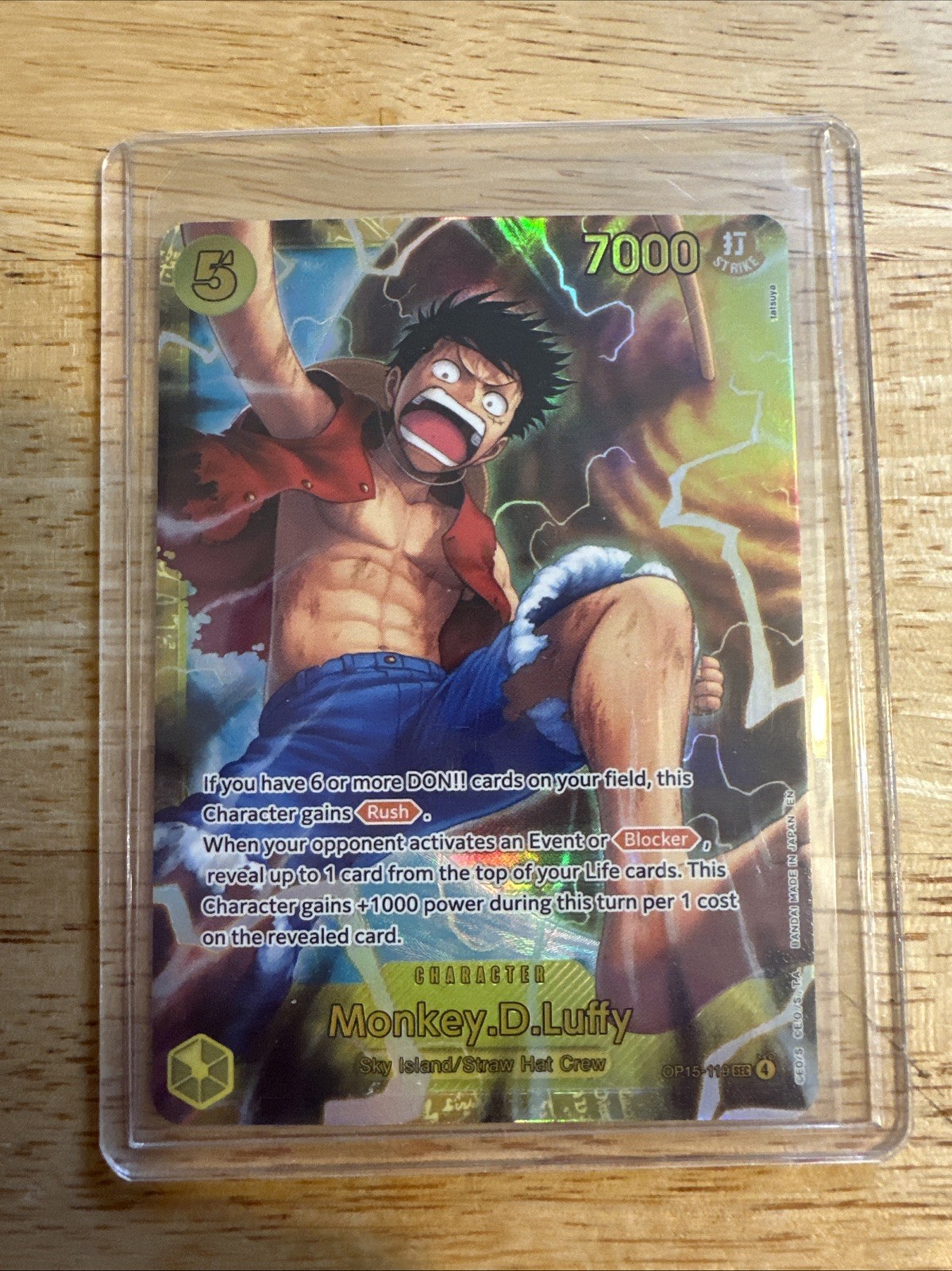 Monkey.D.Luffy (OP15-119)OP15-119 Adventure on Kami's Island...