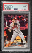 2018 Topps Rainbow Foil Austin Hays #62 PSA 10 GEM MT 8d2