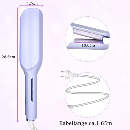 Welleneisen Lockenstab Locken für Haare 32mm Meerjungfrau Welleneisen 2 Farben - Bild 10 von 13