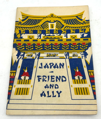 1952 Japan Friend and Ally Booklet Far East Command US Military Occupation