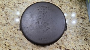 Vintage Wagner Ware #8 Cast Iron Dutch Oven Restored - Pot Only