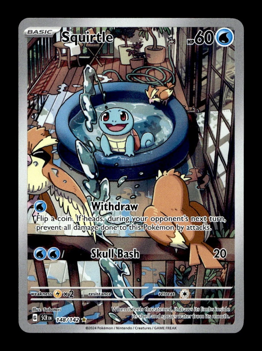 Squirtle 148/142 Sv07: Stellar Crown for sale | eBay