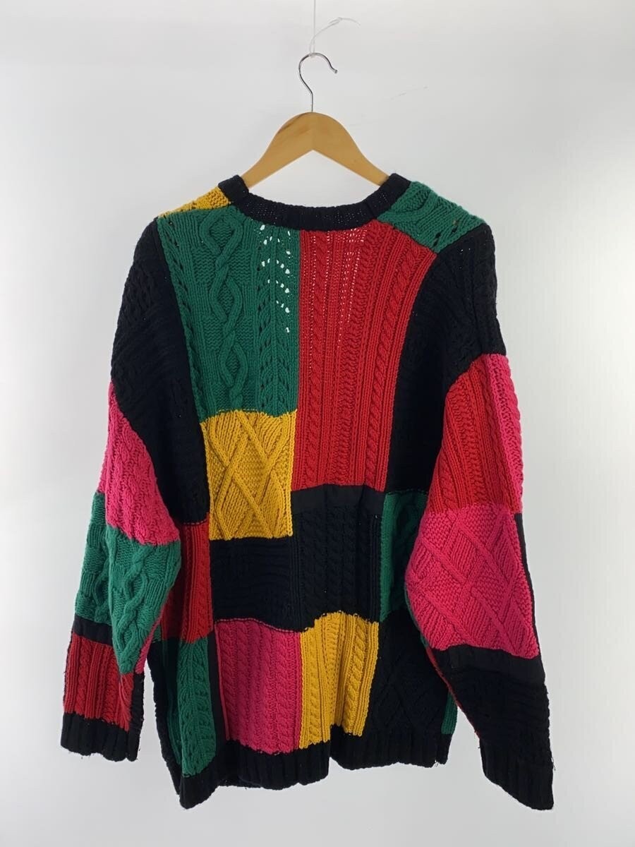 Supreme 2023 Fall/Winter/Patchwork Cable Knit Car… - image 2