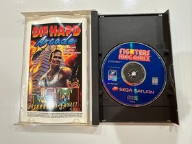 Fighters Megamix (Sega Saturn, 1997) CIB Complete w Manual & Reg Card N MINT