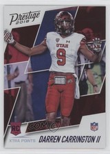 2018 Panini Prestige Rookie Xtra Points Purple Darren Carrington II #209 07rd