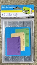 Provo Craft Cuttlebug Just My Type Embossing Borders 37-1170