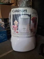 🍦Cuisinart ICE-20 Automatic 1-1/2-Quart Ice Cream Maker, White TESTED & WORKS🍦