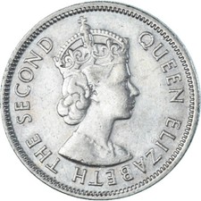 [#1347398] Münze, Mauritius, 1/2 Rupee, 1975