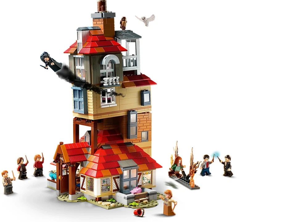 New Sealed Lego Harry Potter Attack on the Burrow Collectible Retired Set 75980 - Image 4 of 4