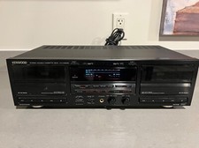 Kenwood KX-W8030 Stereo Double Dual Cassette Tape Deck Recorder