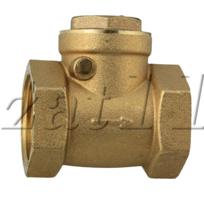 Swing Check Valve Brass Two-way Type for all Kinds of non-corrosive Liquids