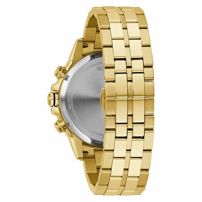 Bulova 97B217 Classic Chronograph Stainless Steel Quartz Men's Watch / USED COND - image 2 of 4