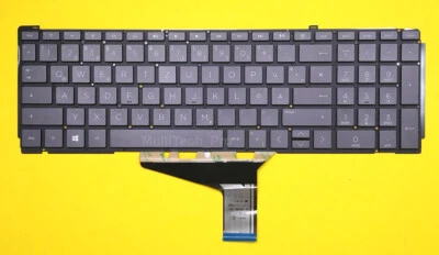 MARKENLOS DE Tastatur HP Spectre X360 15-eb0785ng 15-eb1075ng 15-eb1079ng mit Beleuchtung