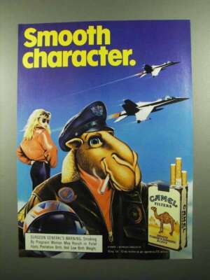 joe camel cigarette ads 1989 Camel Cigarettes Ad - Joe Camel - Smooth Character