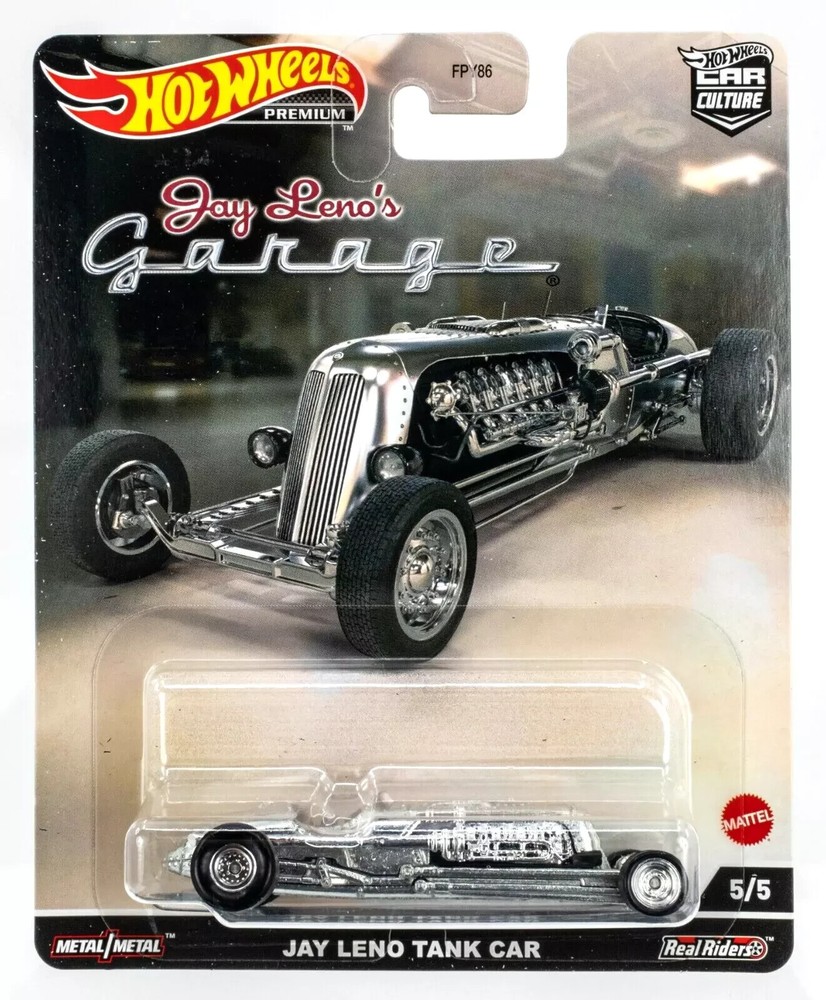 Hot Wheels Premium Jay Leno's Garage Jay Leno Tank Car 5/5