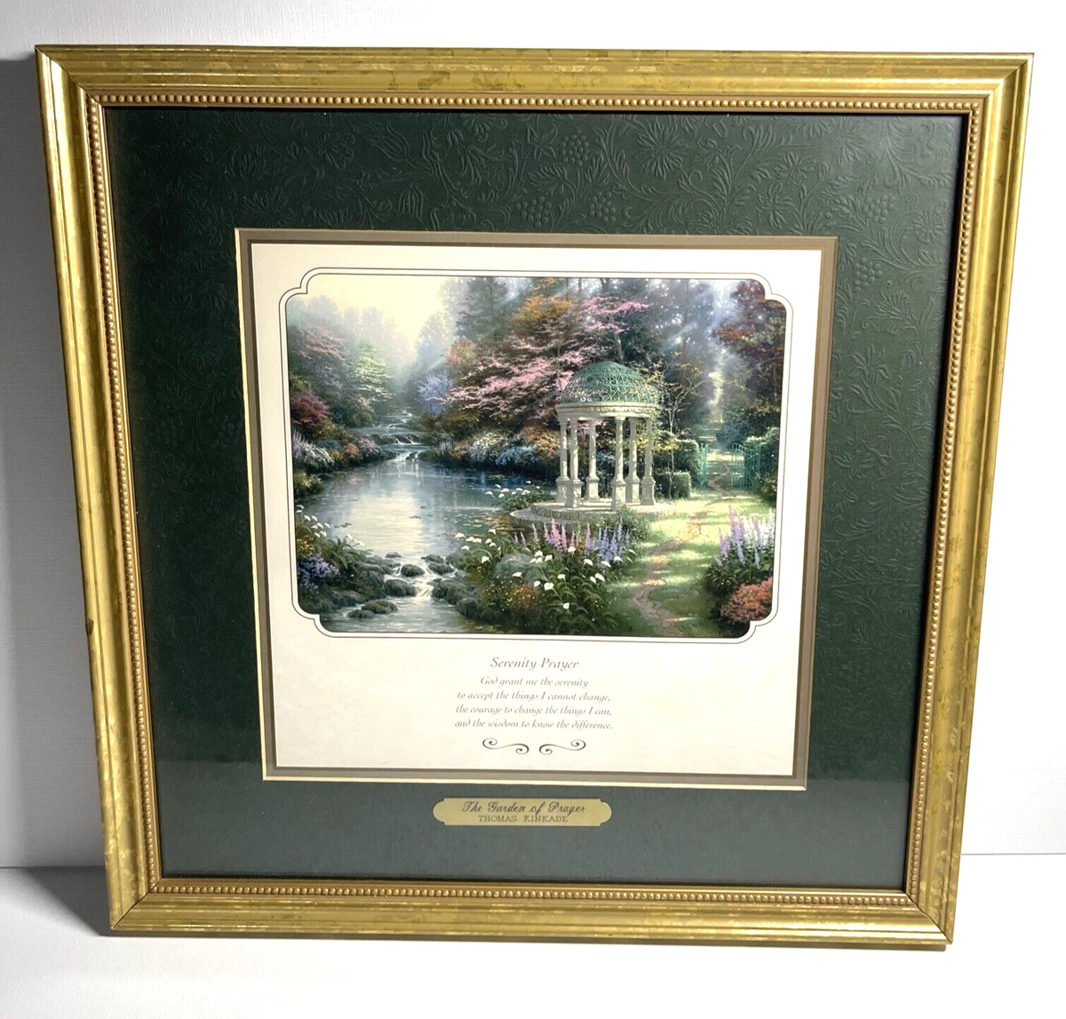 Thomas Kinkade Garden Of Prayer In other Thomas Kinkade