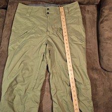 PATAGONIA RECCO SNOWBOARD PANTS WOMENS MEDIUM IN VIBRANT GREEN
