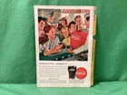 Coca-Cola advertisement, Home-town Club, Coke, 1947 Vintage Nat'l Geo back cover