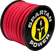 Spartan Power Welding Lead & Car Battery Cable Copper Wire - DIY Bulk Car Batter