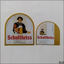 Schultheiss Pilsener Beer Label (BL8)