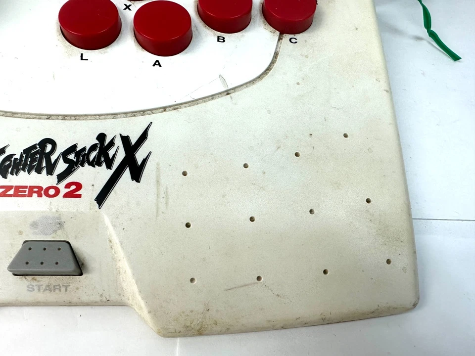 SEGA SATURN ASCII FIGHTER STICK CONTROLER X ZERO 2 ASC-0602C JAPAN - Image 3 of 4