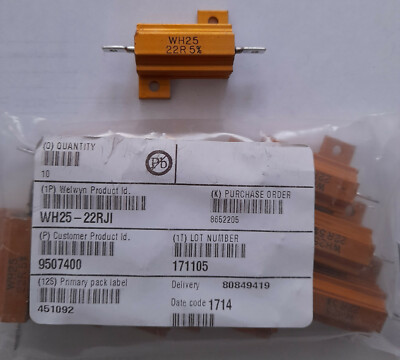Widerstand 22 Ohm 25 Watt