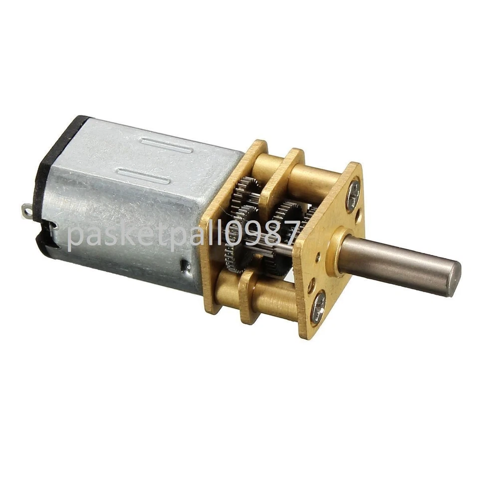 1x6V DC Getriebemotor Minimotor Schrittmotor Getriebe Elektromotor für Modellbau - Bild 2 von 3