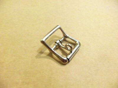 1'' Nickel Plated Middle Bar Roller Buckles With Locking Tongue (Pack Of 10)