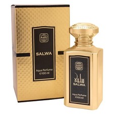 Unisex Salwa Aqua Perfume by Naseem: Non-Alcoholic, Oud, Jasmine, Vanilla, 80ML