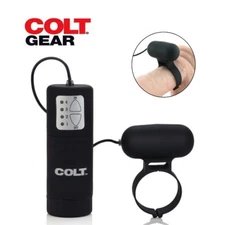 COLT Waterproof Multi-speed Vibrating Penis Cock Ring Enhancer Couple Sex Toy