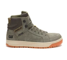 Men's Caterpillar Streamline Court Mid Composite Toe Work Shoe Dusty Olive 91623