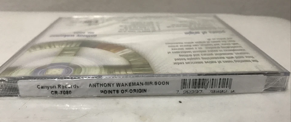 Brand New Sealed CD Anthony Wakeman & Mr. Soon: Points Of Origin~Ships Same Day~ - Image 3 of 4