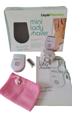 Rechargeable Mini Lady Shave Shaver Trimmer Hair Shaving Lloyds Pharmacy NEW