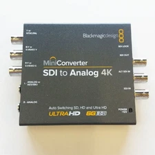 Used Blackmagic Design Mini Converter - SDI to Analog 4K CONVMASA4K Free Ship