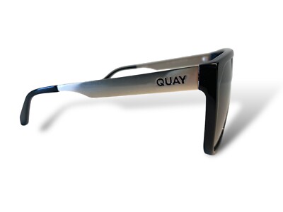 Quay Unisex Sunglasses Shield POLARIZED No Curfew 53mm Black  display picture 1