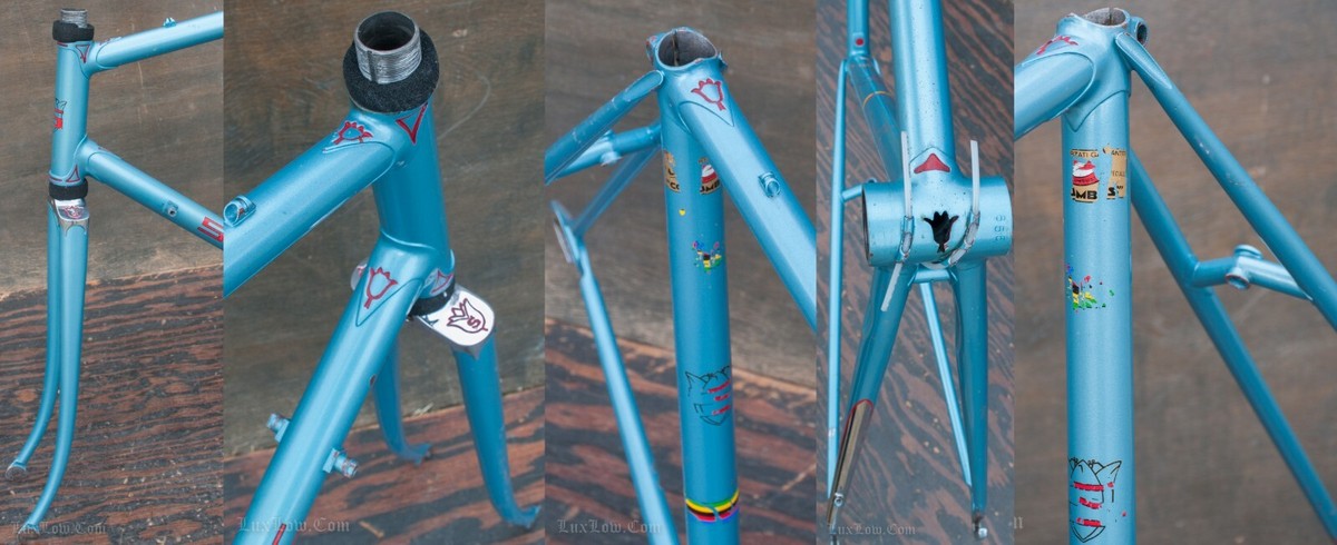 SOMEC ロードバイク Vintage 56cm SOMEC Special RoadBike FRAME FORK Columbus