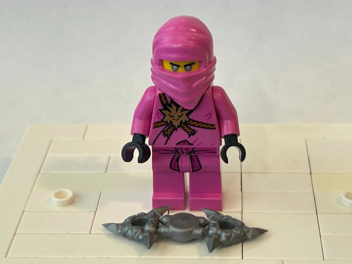 Ninjago pink ninja minifigure hot sale